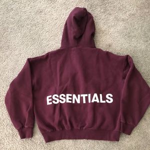FOG (Fear of God) Hoodie, burgundy, S